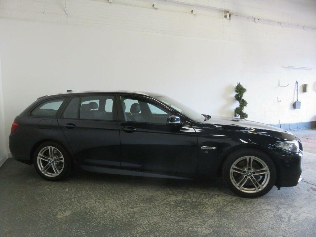 BMW 5 Series Estate 2.0 520D M Sport Touring Euro 6 Ss CY66FAO Black #3