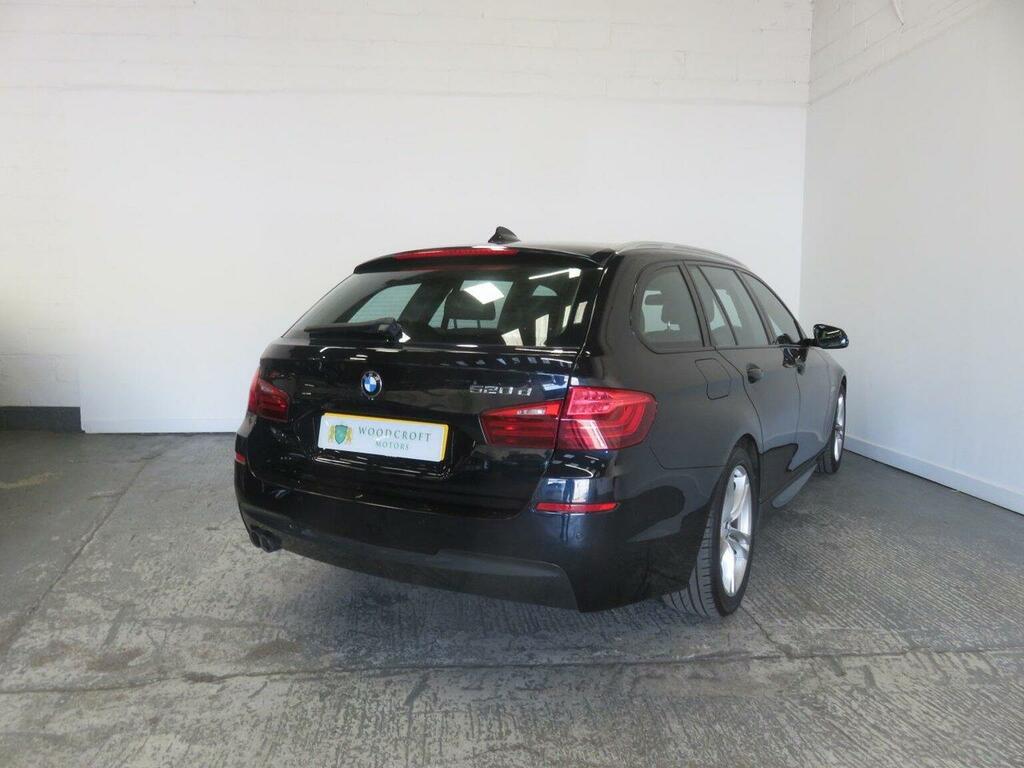 BMW 5 Series Estate 2.0 520D M Sport Touring Euro 6 Ss CY66FAO Black #6