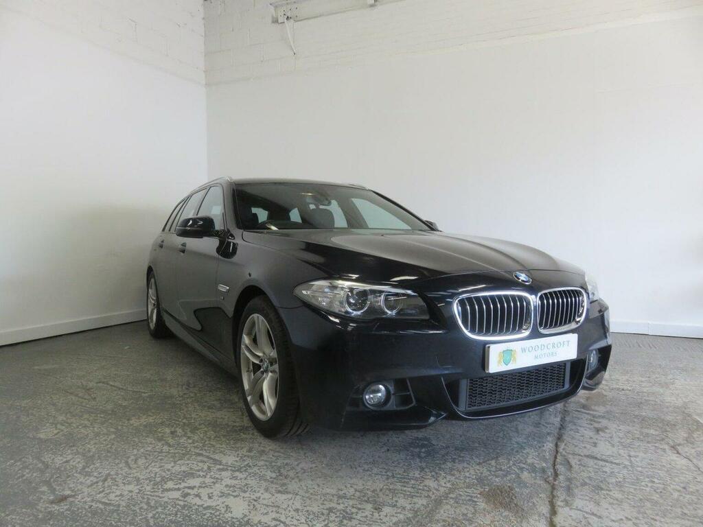 BMW 5 Series Estate 2.0 520D M Sport Touring Euro 6 Ss Black