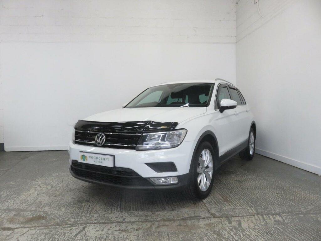 Volkswagen Tiguan Suv 2.0 Tdi Bluemotion Tech Se Navigation Euro 6 SP17WJY White #2