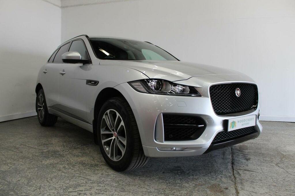 Jaguar F-Pace Suv 2.0 D180 R-sport Awd Euro 6 Ss 20 Silver