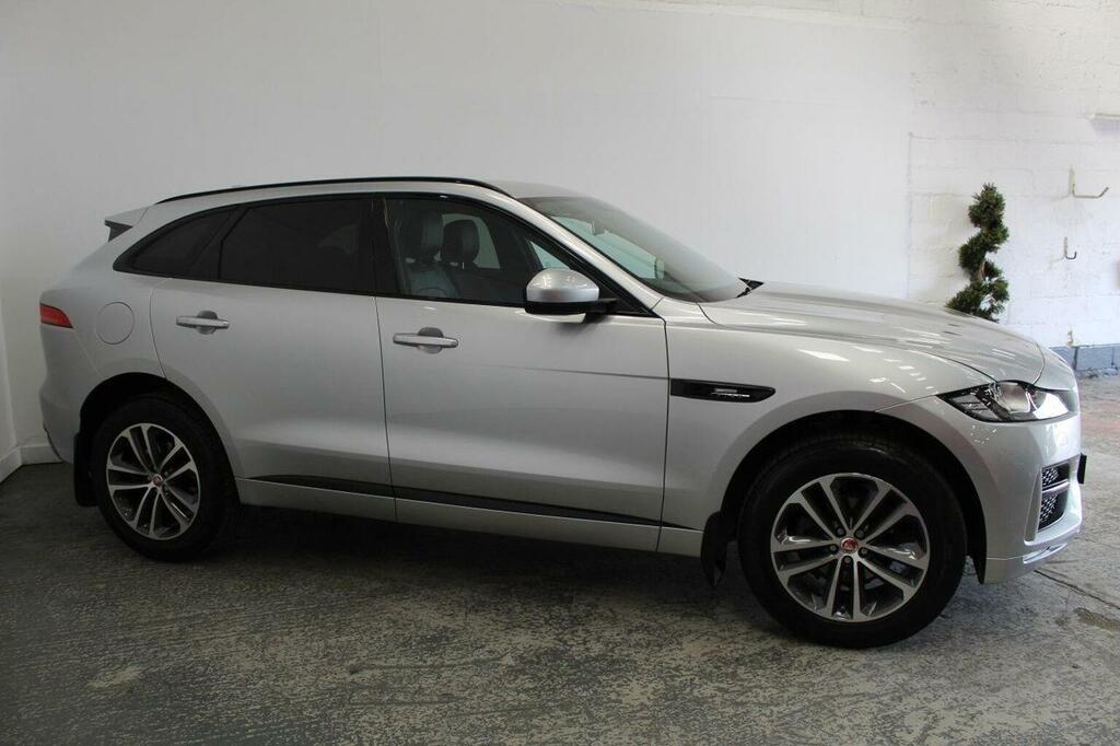Jaguar F-Pace Suv 2.0 D180 R-sport Awd Euro 6 Ss 20 KF66KXL Silver #3