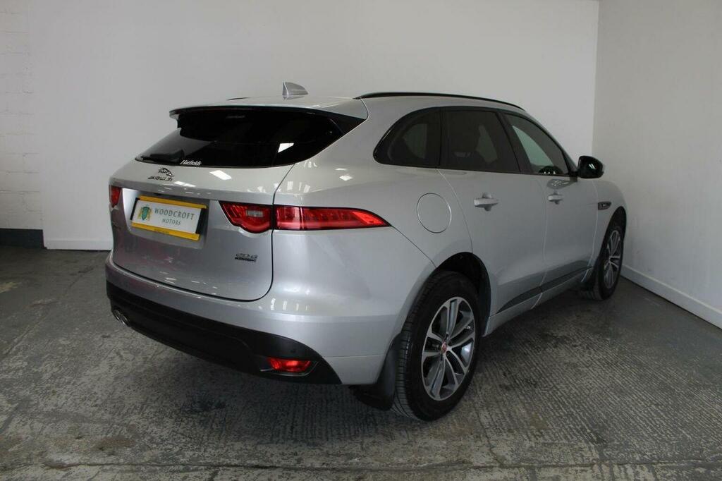 Jaguar F-Pace Suv 2.0 D180 R-sport Awd Euro 6 Ss 20 KF66KXL Silver #6