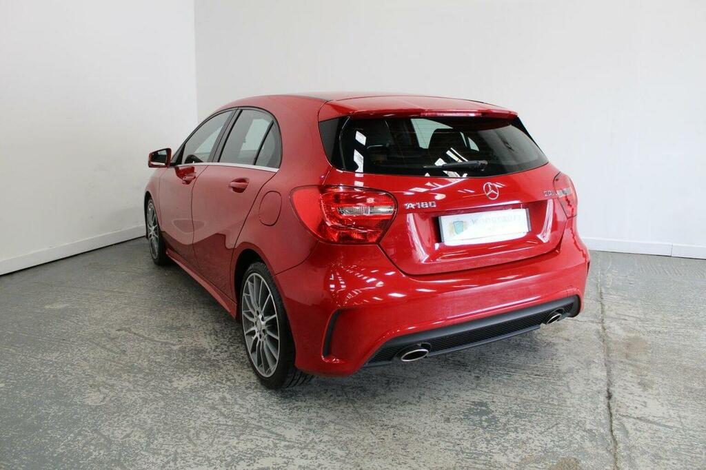 Mercedes-Benz A Class Hatchback 1.5 A180 Cdi Amg Sport Euro 6 Ss PRZ6589 Red #5