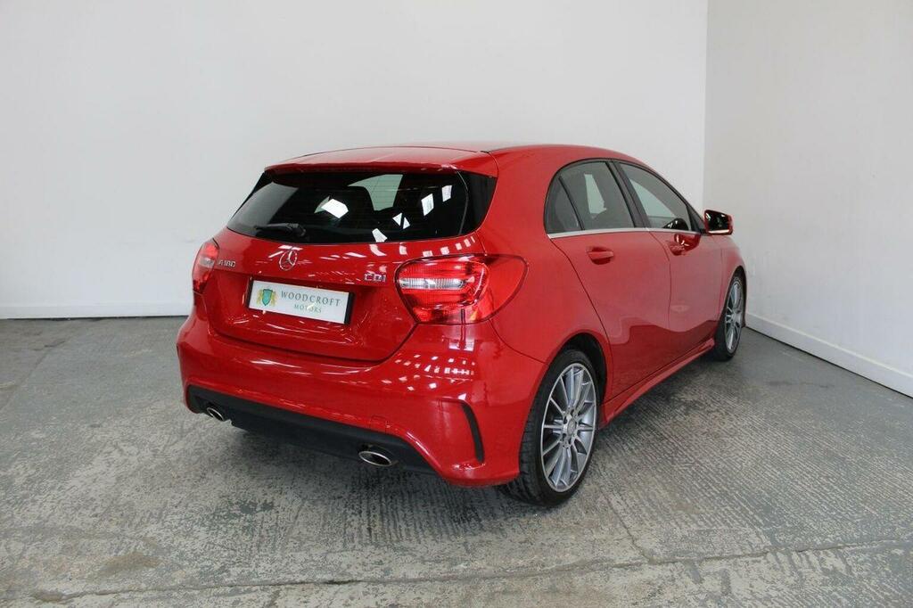 Mercedes-Benz A Class Hatchback 1.5 A180 Cdi Amg Sport Euro 6 Ss PRZ6589 Red #6