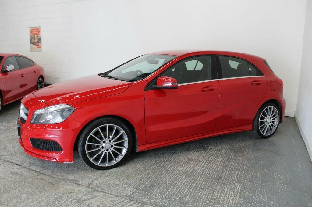 Mercedes-Benz A Class Hatchback 1.5 A180 Cdi Amg Sport Euro 6 Ss PRZ6589 Red #4