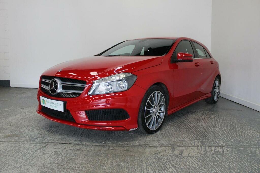 Mercedes-Benz A Class Hatchback 1.5 A180 Cdi Amg Sport Euro 6 Ss PRZ6589 Red #2
