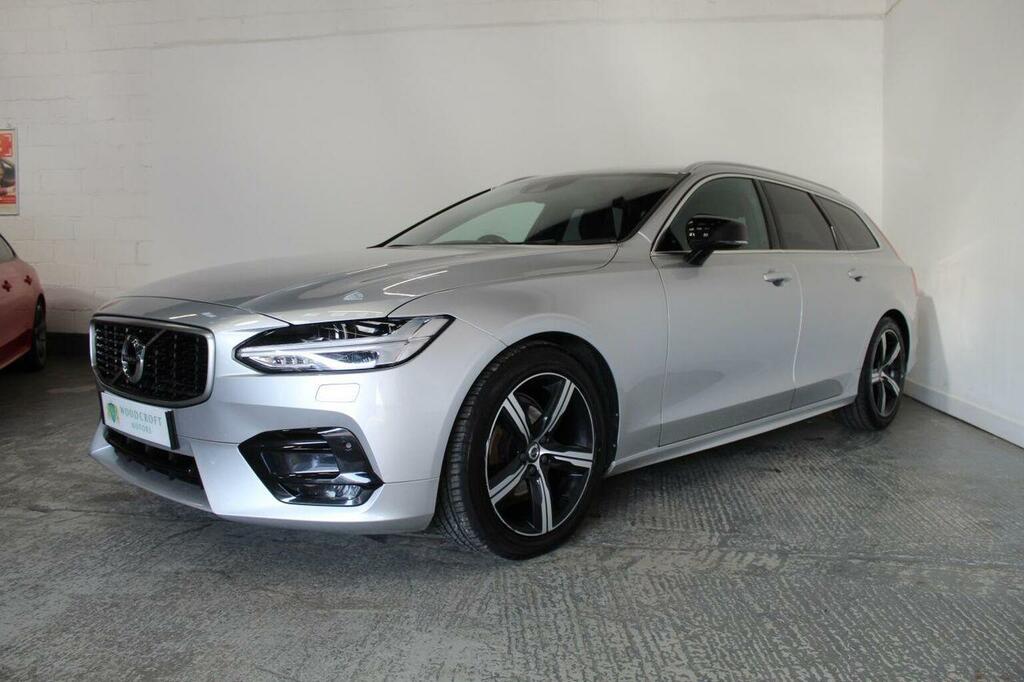 Volvo V90 Estate 2.0 D4 R-design Euro 6 Ss 2018 NX69HKK Silver #2