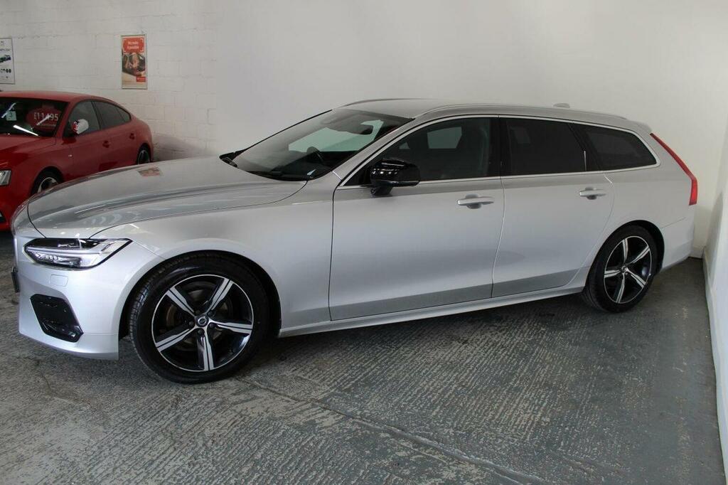 Volvo V90 Estate 2.0 D4 R-design Euro 6 Ss 2018 NX69HKK Silver #4