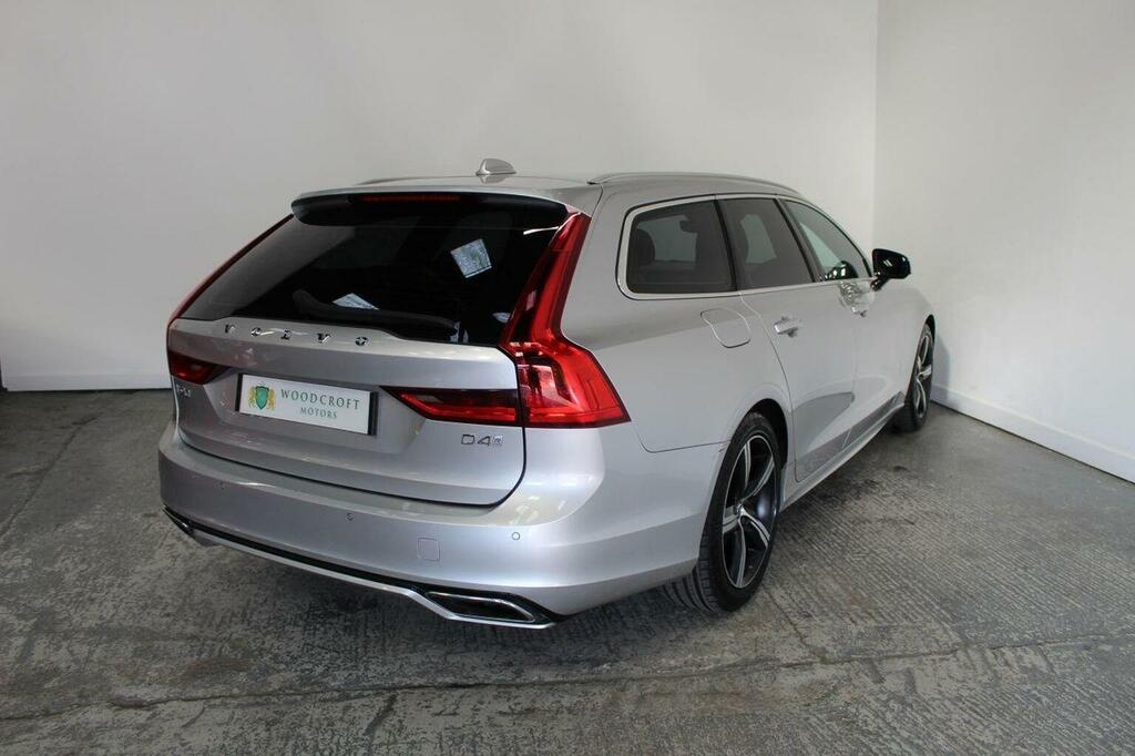 Volvo V90 Estate 2.0 D4 R-design Euro 6 Ss 2018 NX69HKK Silver #6
