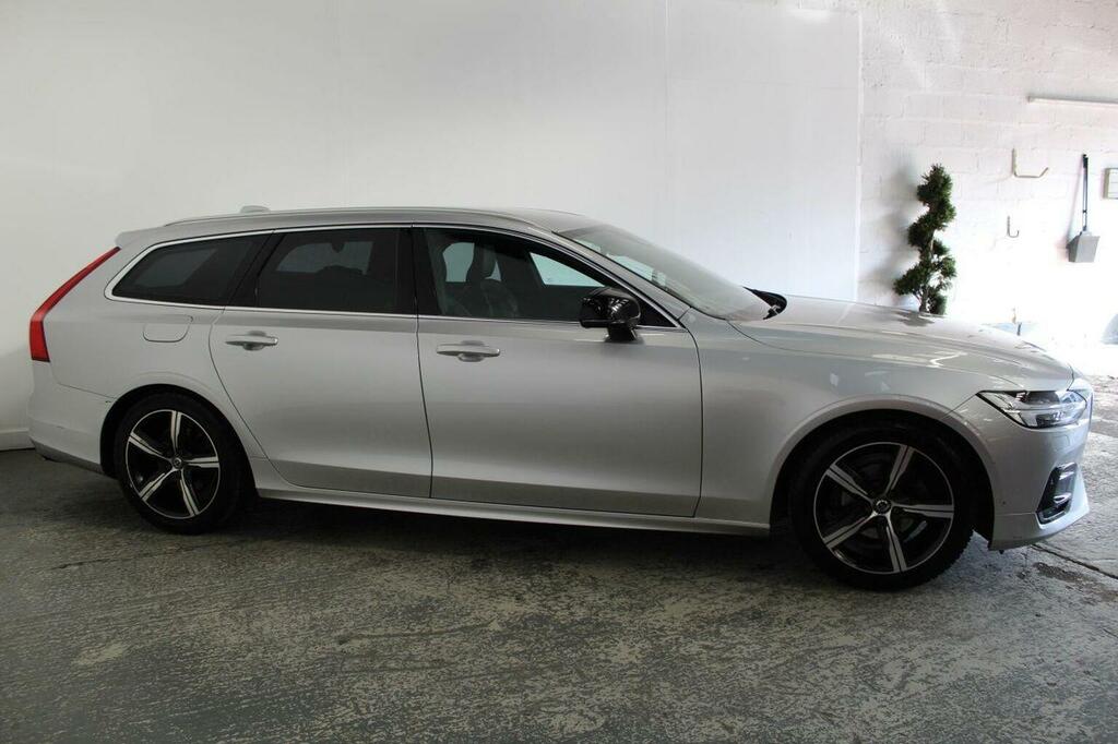 Volvo V90 Estate 2.0 D4 R-design Euro 6 Ss 2018 NX69HKK Silver #3