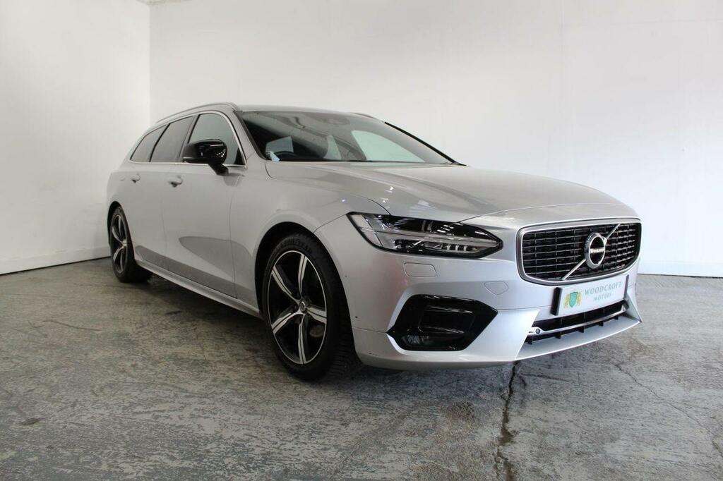 Volvo V90 Estate 2.0 D4 R-design Euro 6 Ss 2018 Silver