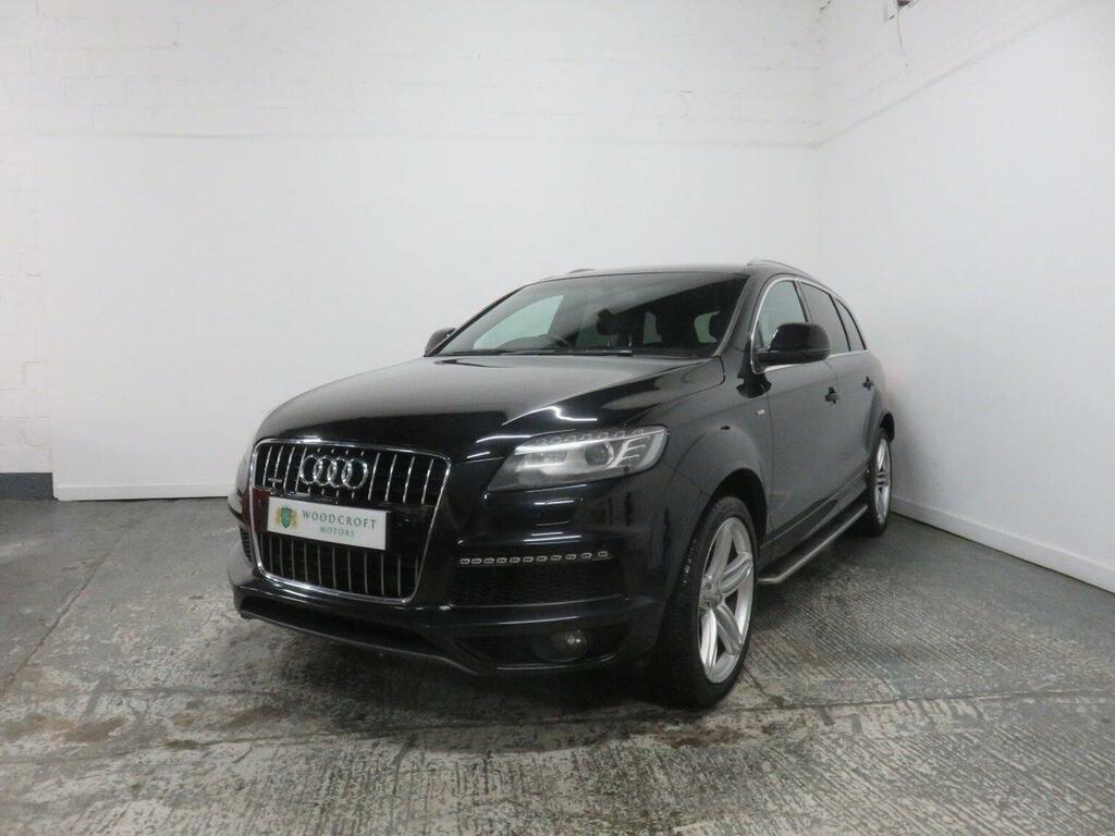 Audi Q7 Suv 3.0 Tdi V6 S Line Plus Tiptronic Quattro Euro PN13UJO Black #2