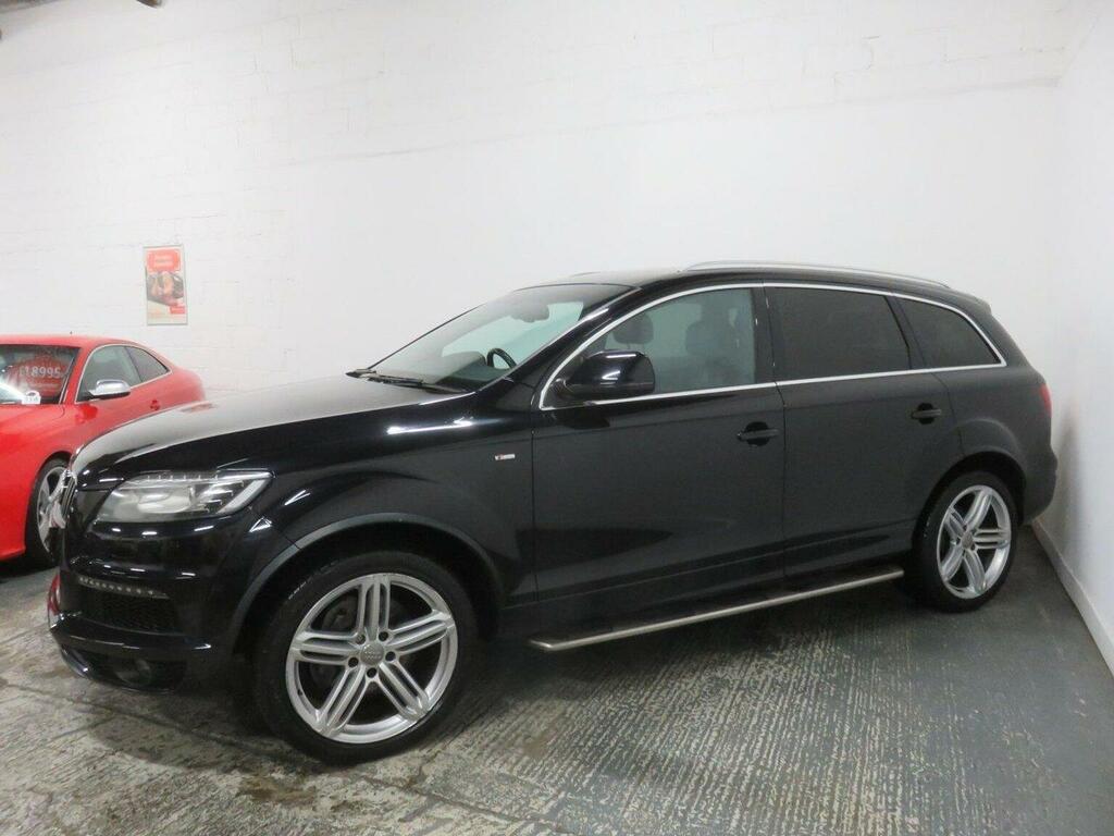 Audi Q7 Suv 3.0 Tdi V6 S Line Plus Tiptronic Quattro Euro PN13UJO Black #3