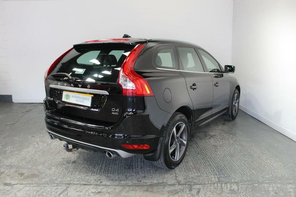 Volvo XC60 Suv 2.4 D4 R-design Lux Nav Awd Euro 6 Ss YFZ9399 Black #6