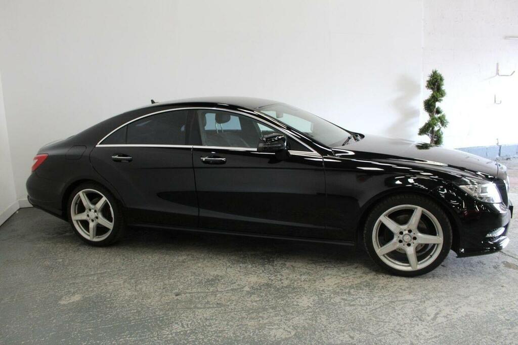Mercedes-Benz CLS Saloon 3.0 Cls350 Cdi V6 Blueefficiency Sport Coup Black #3