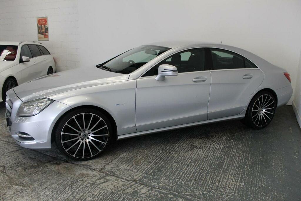 Mercedes-Benz CLS Saloon 3.0 Cls350 Cdi V6 Blueefficiency Coupe G-tr Silver #3
