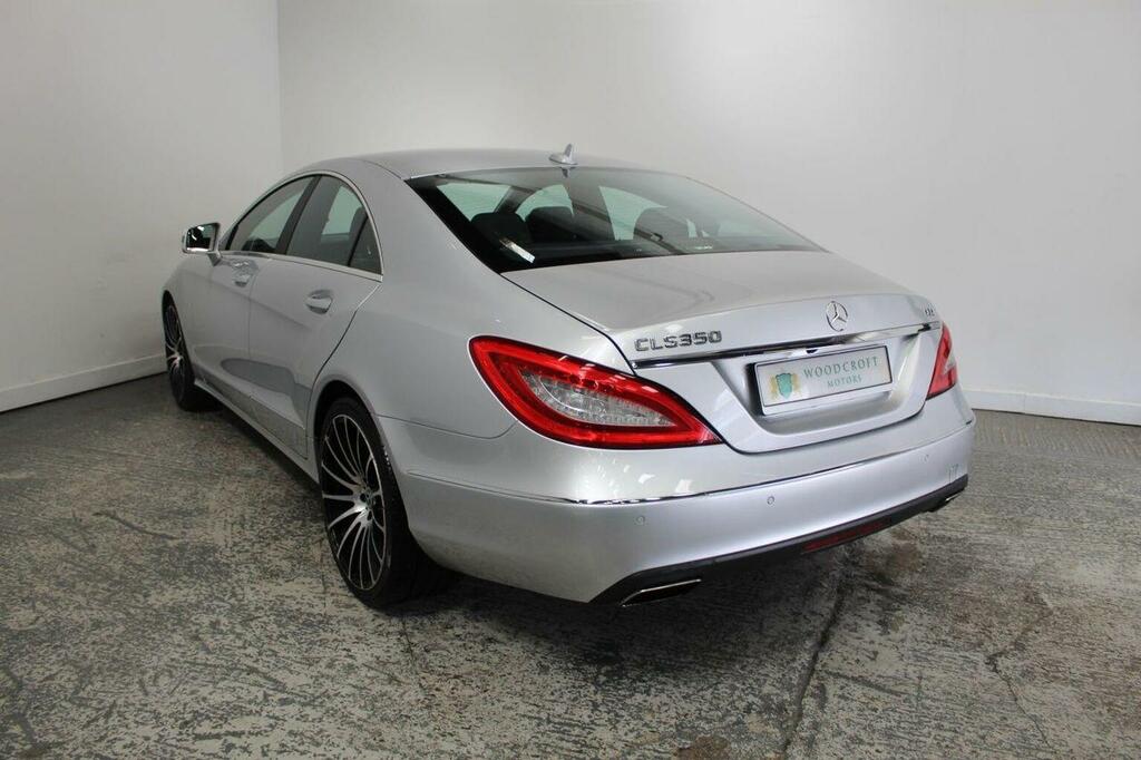 Mercedes-Benz CLS Saloon 3.0 Cls350 Cdi V6 Blueefficiency Coupe G-tr Silver #5