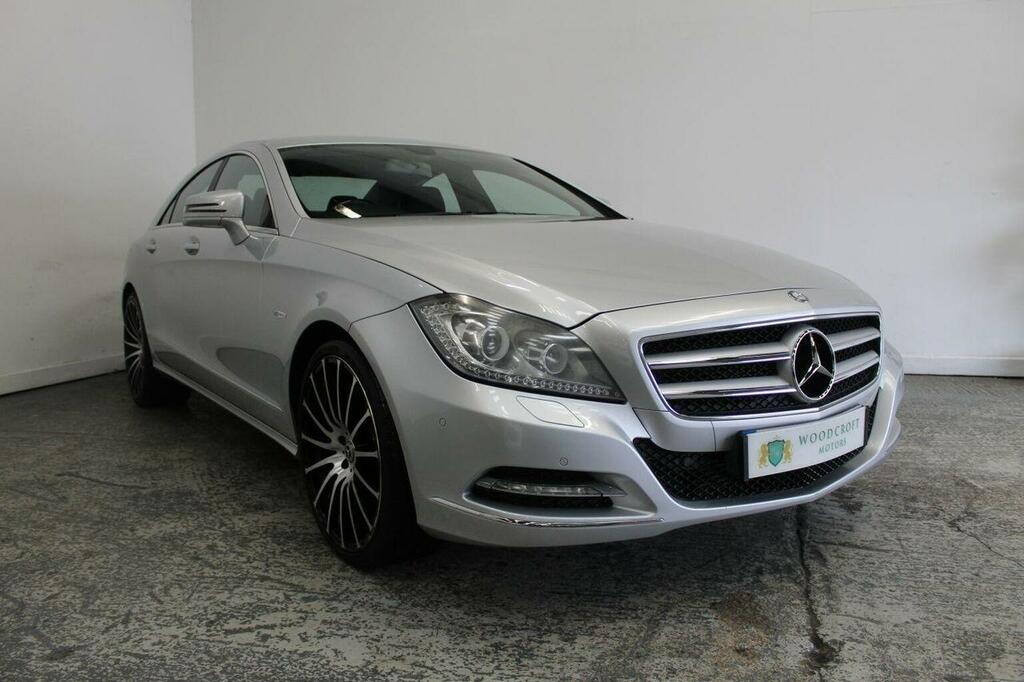 Mercedes-Benz CLS Saloon 3.0 Cls350 Cdi V6 Blueefficiency Coupe G-tr Silver