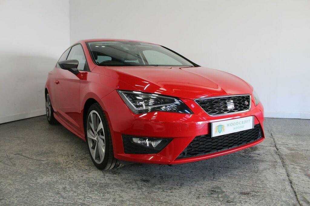 Seat Leon Hatchback 2.0 Tdi Fr Titanium Sport Coupe Euro 6 Red