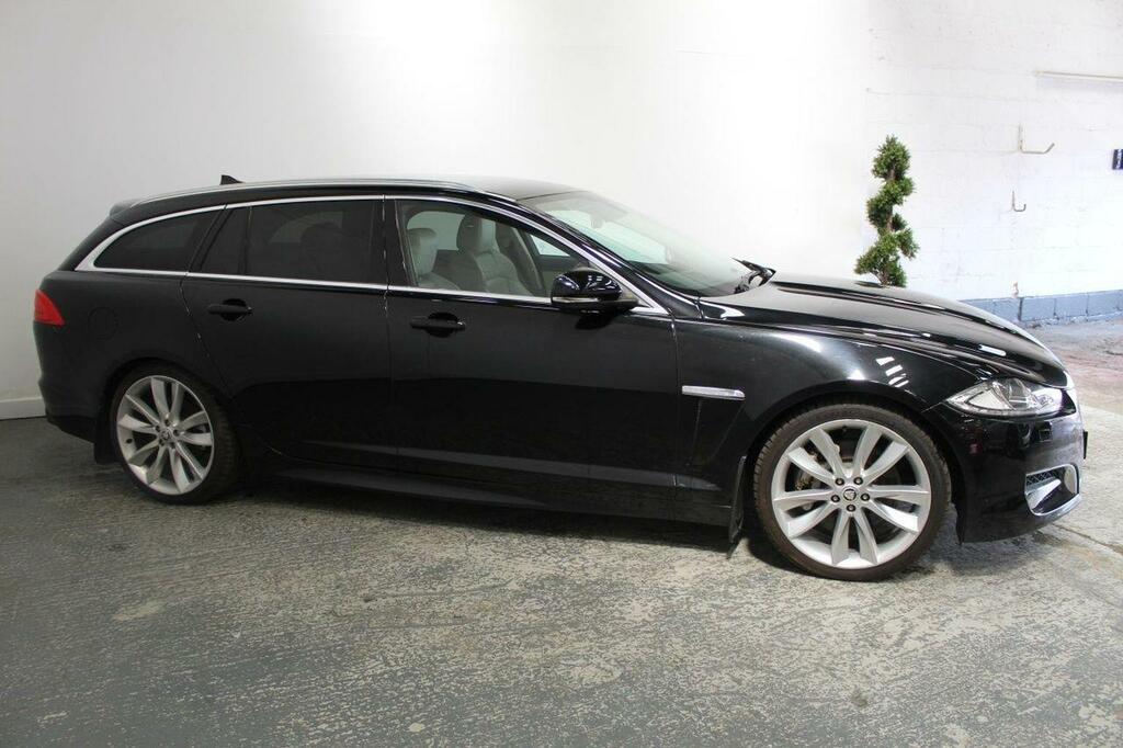 Jaguar XF Estate 3.0D S V6 Portfolio Sportbrake Euro 5 SY63DZL Black #3