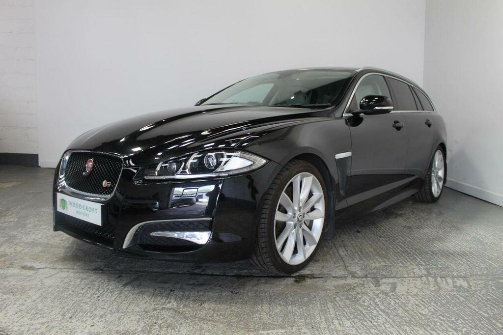 Jaguar XF Estate 3.0D S V6 Portfolio Sportbrake Euro 5 SY63DZL Black #2