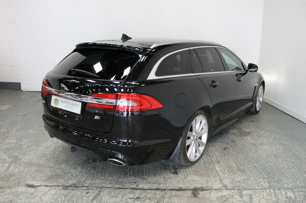 Jaguar XF Estate 3.0D S V6 Portfolio Sportbrake Euro 5 SY63DZL Black #6