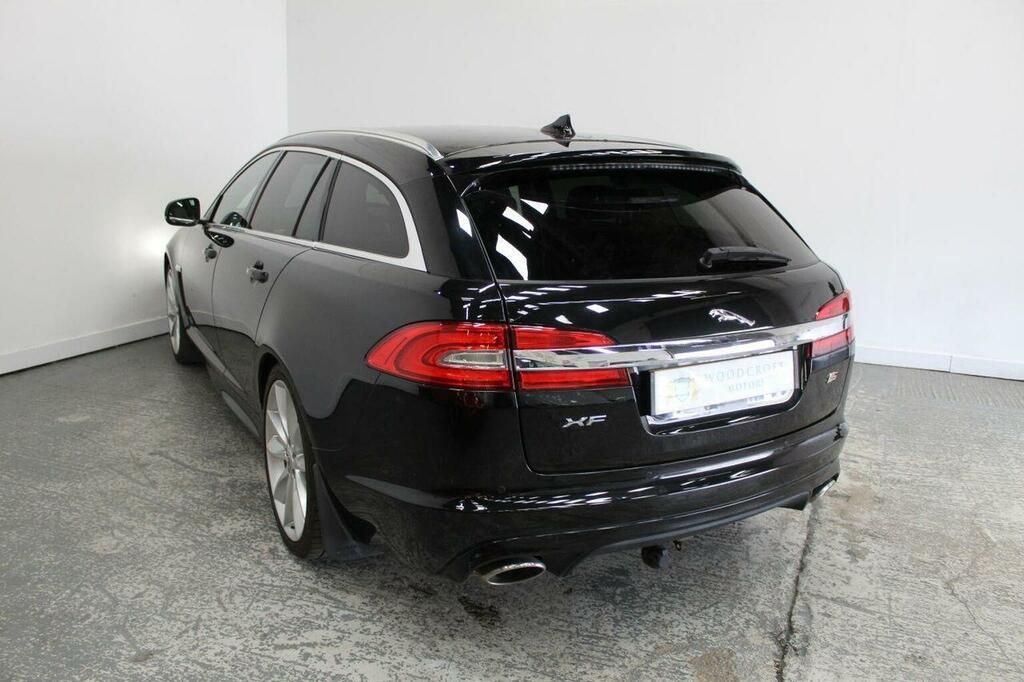 Jaguar XF Estate 3.0D S V6 Portfolio Sportbrake Euro 5 SY63DZL Black #5