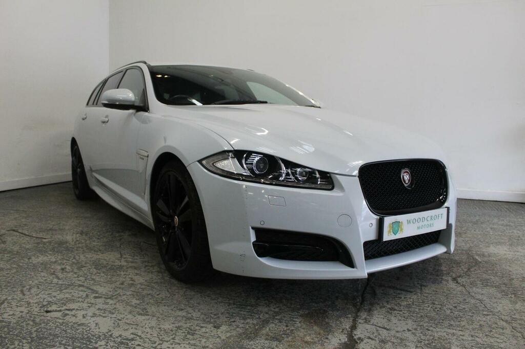 Jaguar XF Estate 2.2D R-sport Black Sportbrake Euro 5 White