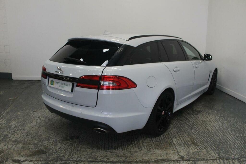 Jaguar XF Estate 2.2D R-sport Black Sportbrake Euro 5 HV65TZK White #6