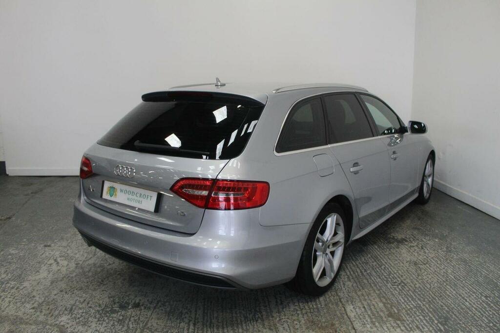 Audi A4 Avant Estate 2.0 Tdi S Line Euro 6 Ss Nav 2015 Silver #6