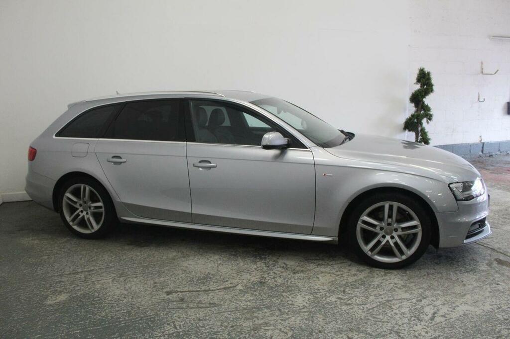 Audi A4 Avant Estate 2.0 Tdi S Line Euro 6 Ss Nav 2015 Silver #3