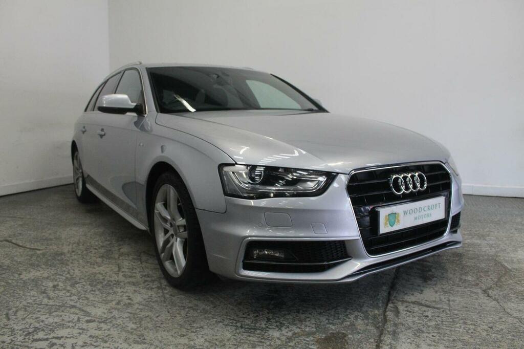 Audi A4 Avant Estate 2.0 Tdi S Line Euro 6 Ss Nav 2015 Silver