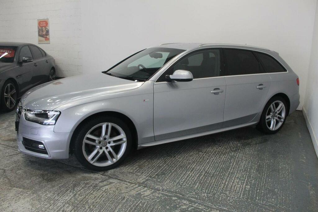 Audi A4 Avant Estate 2.0 Tdi S Line Euro 6 Ss Nav 2015 Silver #4