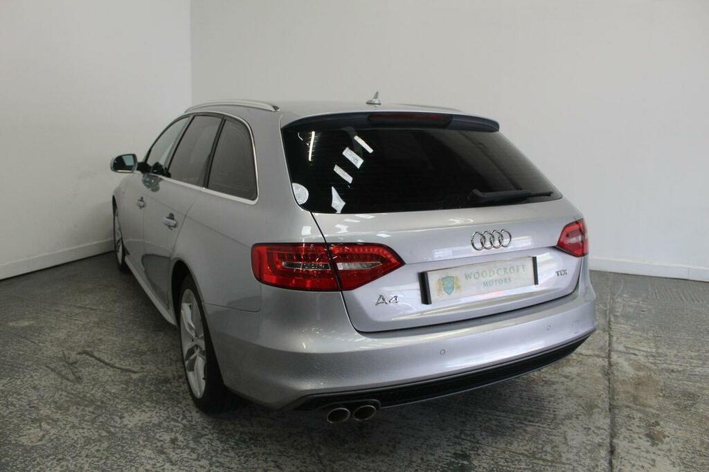 Audi A4 Avant Estate 2.0 Tdi S Line Euro 6 Ss Nav 2015 Silver #5