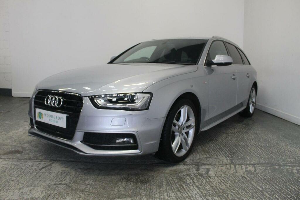 Audi A4 Avant Estate 2.0 Tdi S Line Euro 6 Ss Nav 2015 Silver #2