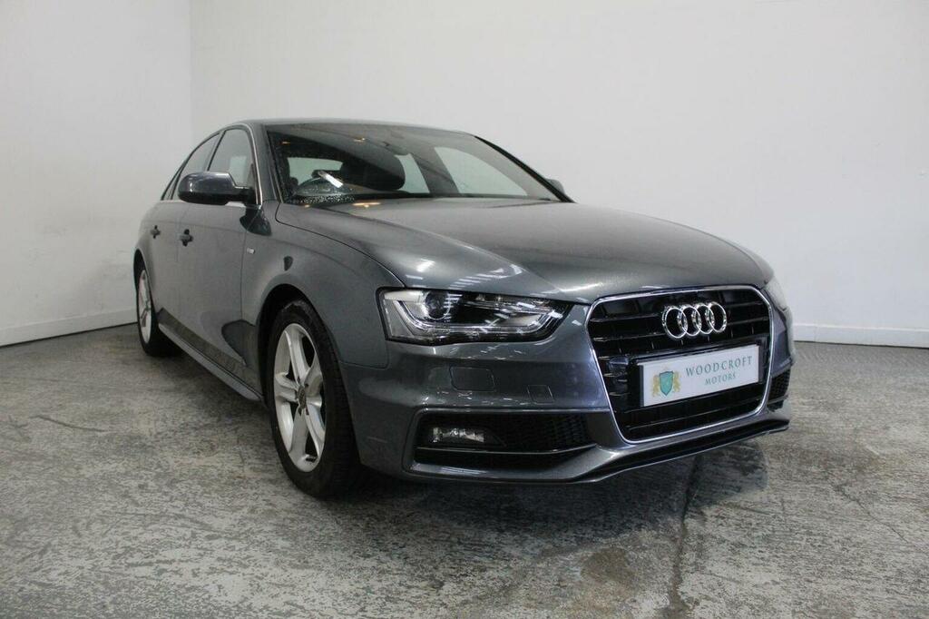 Audi A4 Saloon 2.0 Tdi Ultra S Line Euro 6 Ss 2015 Grey