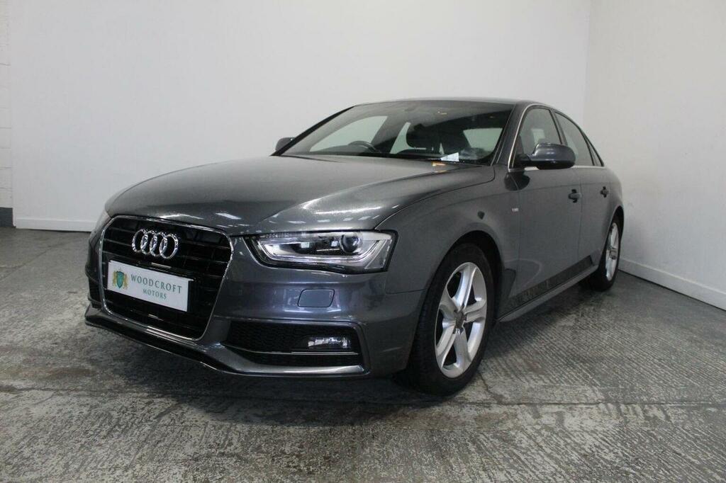 Audi A4 Saloon 2.0 Tdi Ultra S Line Euro 6 Ss 2015 SM15MTZ Grey #2