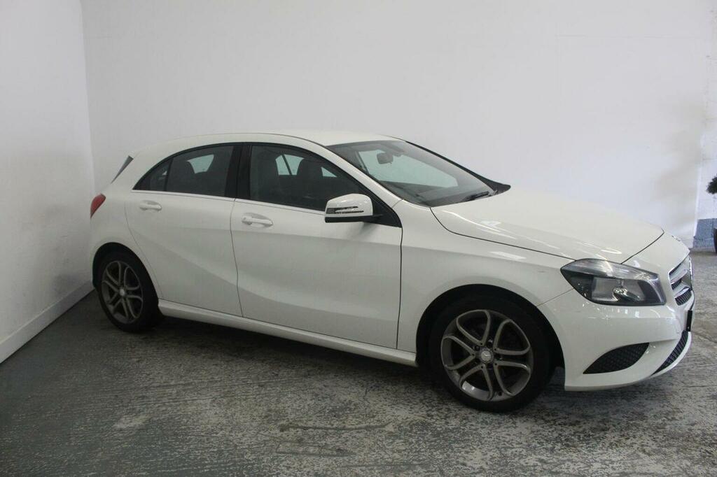 Mercedes-Benz A Class Hatchback 1.6 A200 Sport Euro 6 Ss 201363 DK63YYU White #3