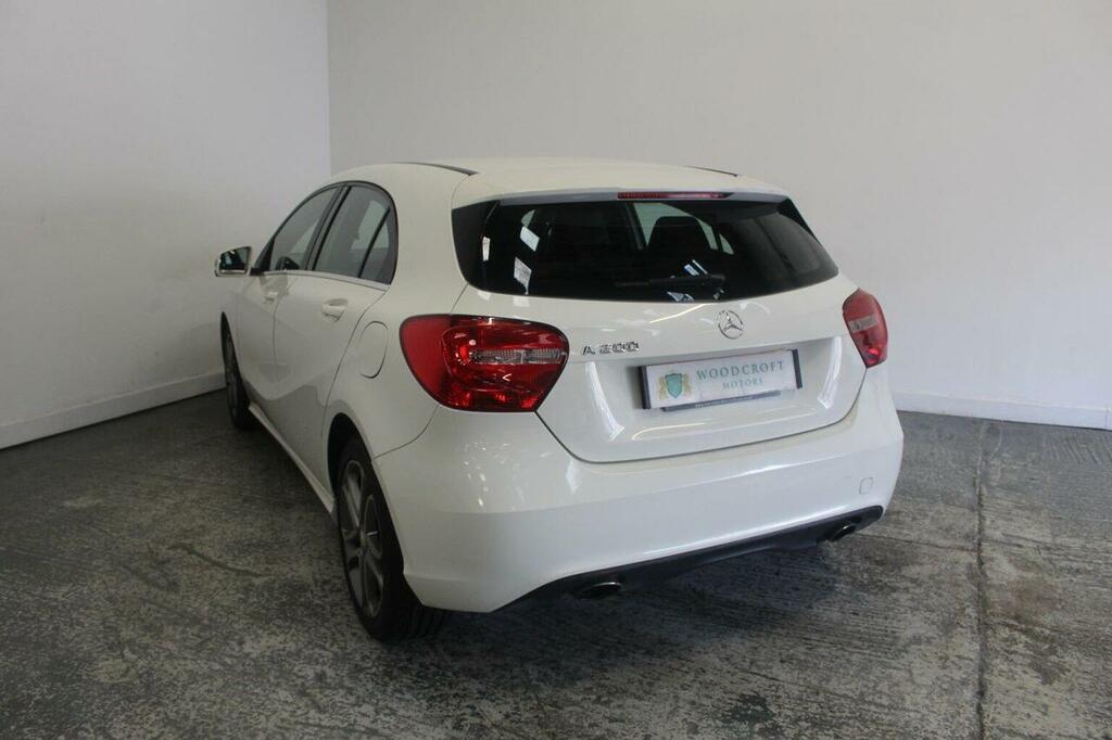 Mercedes-Benz A Class Hatchback 1.6 A200 Sport Euro 6 Ss 201363 DK63YYU White #5