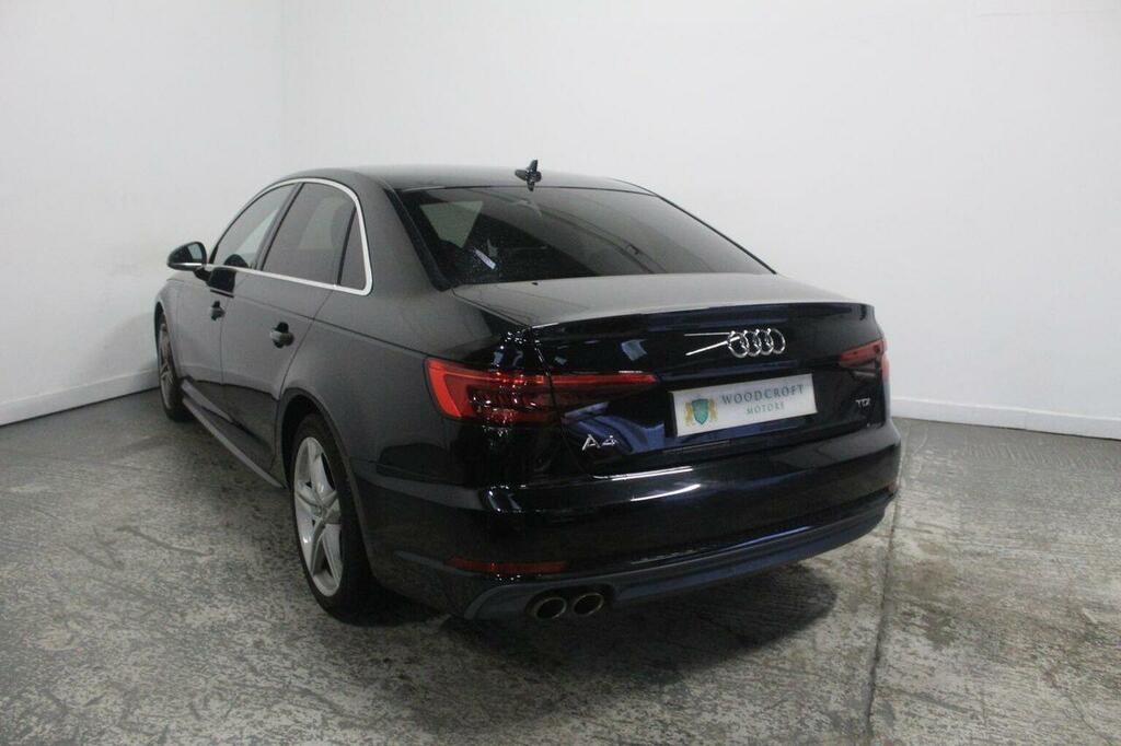 Audi A4 Saloon 2.0 Tdi Ultra S Line S Tronic Euro 6 Ss EN66VBD Black #5