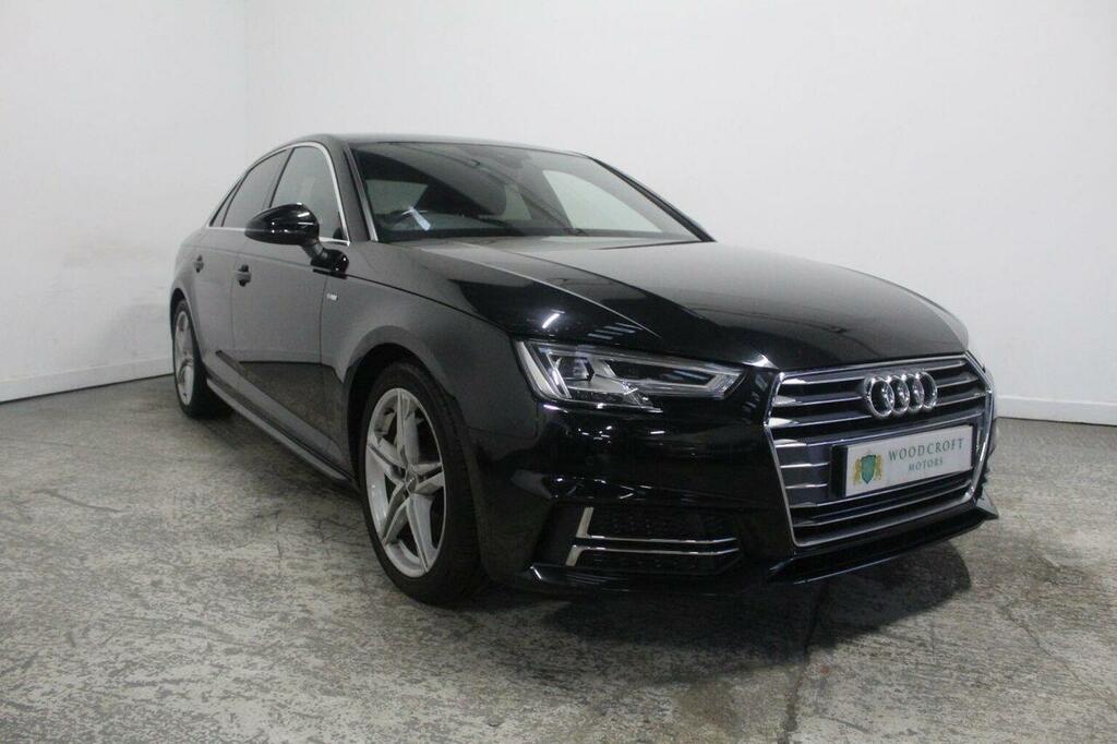 Audi A4 Saloon 2.0 Tdi Ultra S Line S Tronic Euro 6 Ss Black