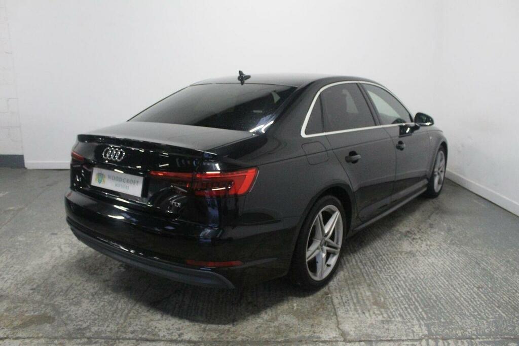 Audi A4 Saloon 2.0 Tdi Ultra S Line S Tronic Euro 6 Ss EN66VBD Black #6