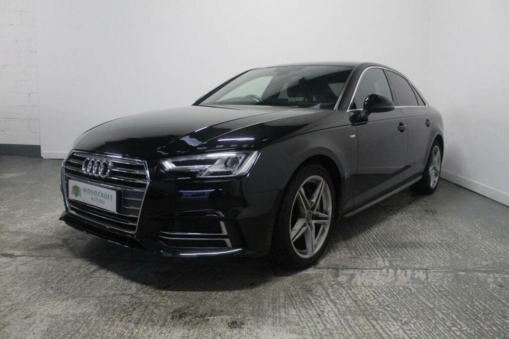 Audi A4 Saloon 2.0 Tdi Ultra S Line S Tronic Euro 6 Ss EN66VBD Black #2