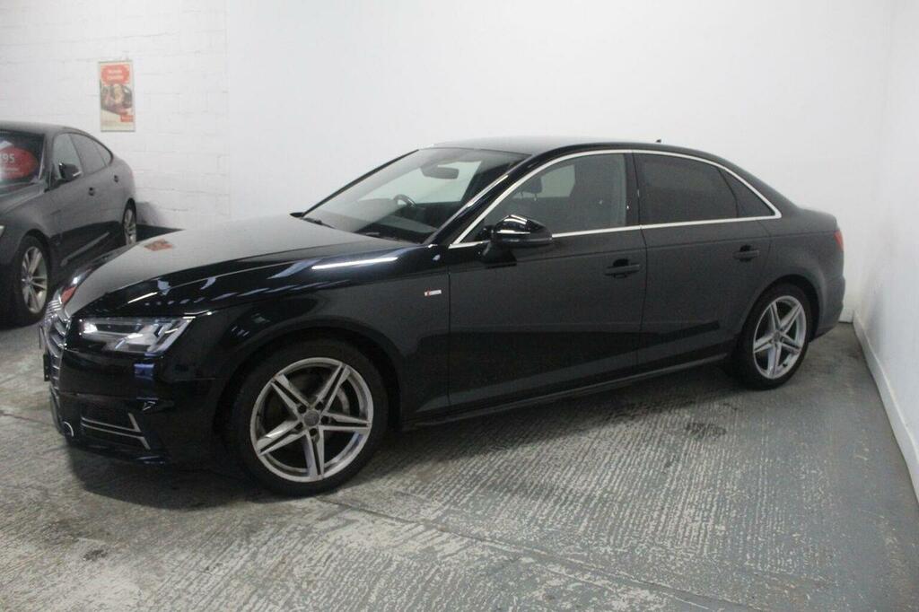 Audi A4 Saloon 2.0 Tdi Ultra S Line S Tronic Euro 6 Ss EN66VBD Black #4