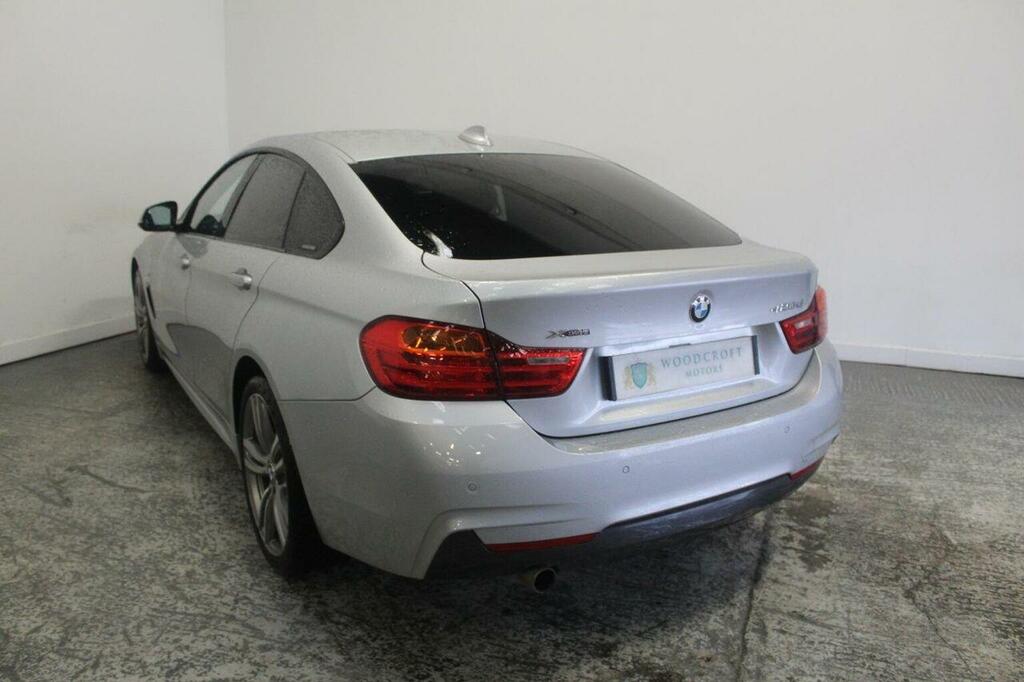 BMW 4 Series Gran Coupe Hatchback 2.0 420D M Sport Xdrive Euro 6 Ss Silver #5