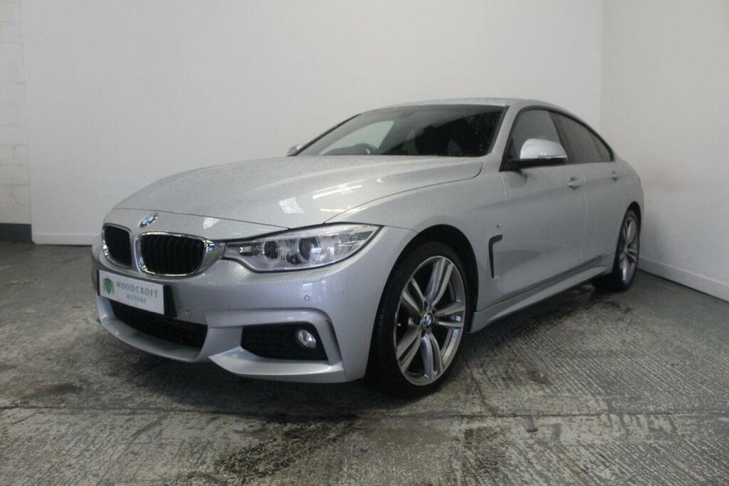 BMW 4 Series Gran Coupe Hatchback 2.0 420D M Sport Xdrive Euro 6 Ss Silver #2