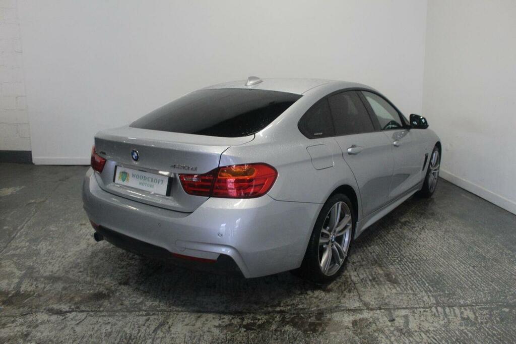 BMW 4 Series Gran Coupe Hatchback 2.0 420D M Sport Xdrive Euro 6 Ss Silver #6