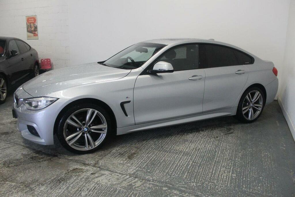 BMW 4 Series Gran Coupe Hatchback 2.0 420D M Sport Xdrive Euro 6 Ss Silver #4