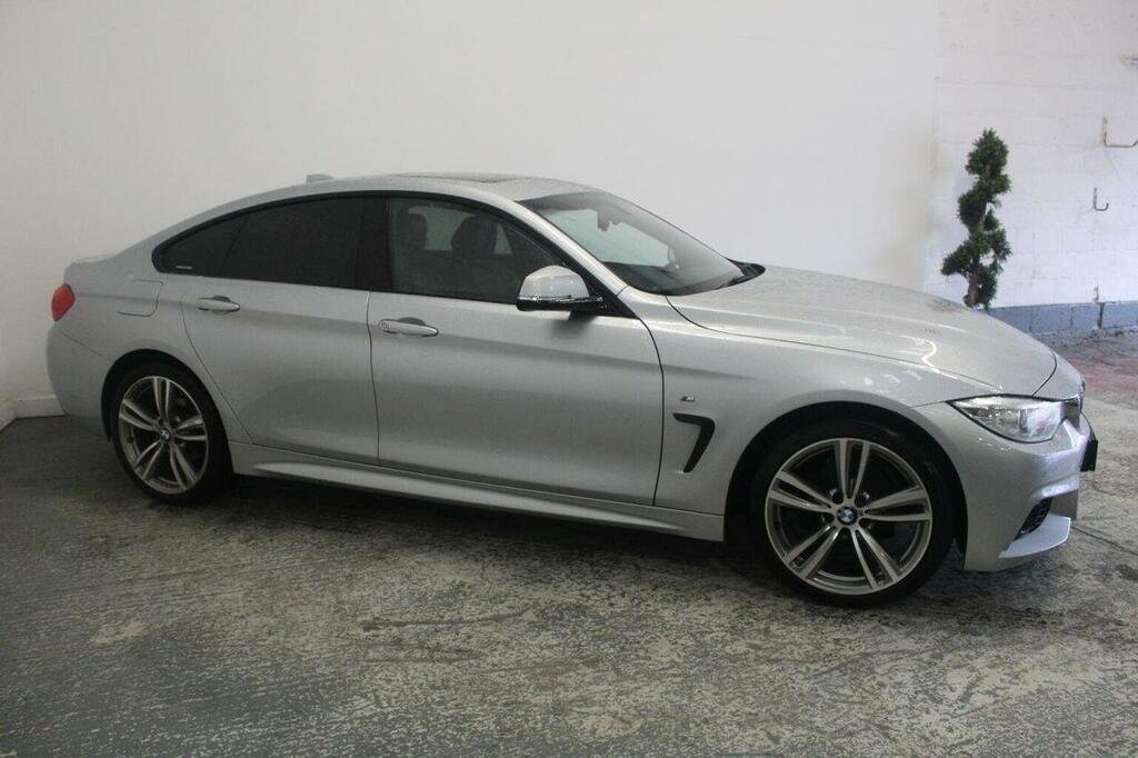 BMW 4 Series Gran Coupe Hatchback 2.0 420D M Sport Xdrive Euro 6 Ss Silver #3